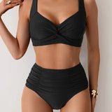 Charisa® – Ensemble bikini taille haute estivale | Maya Deauville