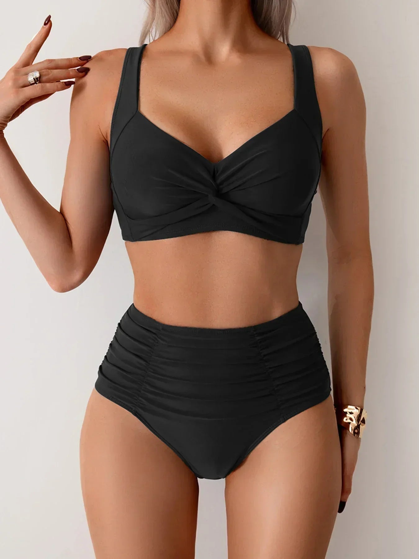 Charisa® – Ensemble bikini taille haute estivale | Maya Deauville