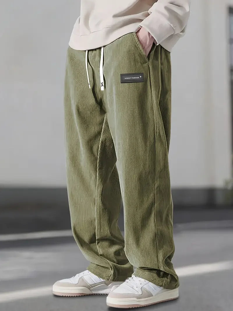 Hans™ | Pantalon large avec taille élastique | Maya Deauville