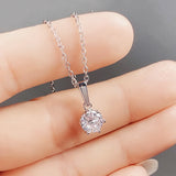 Collier Pendentif Classique en Zirconium | Maya Deauville