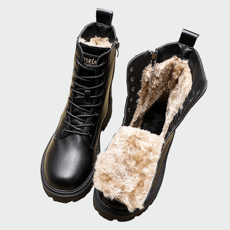 Bottines en cuir d’hiver | Maya Deauville