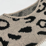 Clara™ | Pull en Maille Léopard Chic | Maya Deauville