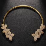 Collier élégant Fleur en Cristal | Maya Deauville