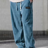 Hans™ | Pantalon large avec taille élastique | Maya Deauville