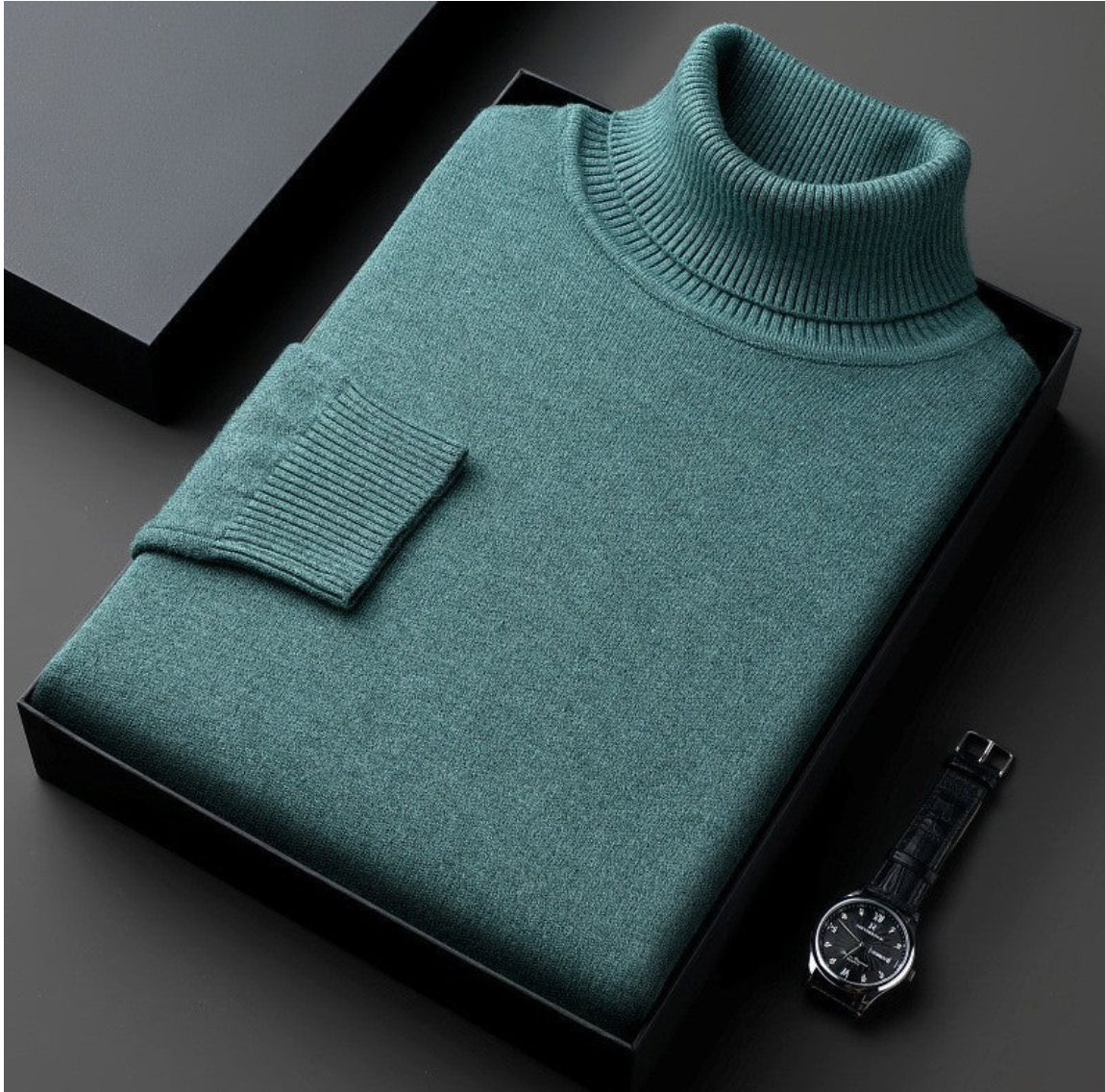 Jules™ | Pull Essentiel à Col Roulé | Maya Deauville