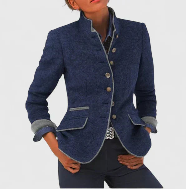 Joanna | Veste Classique en Laine Édition Limitée | Maya Deauville