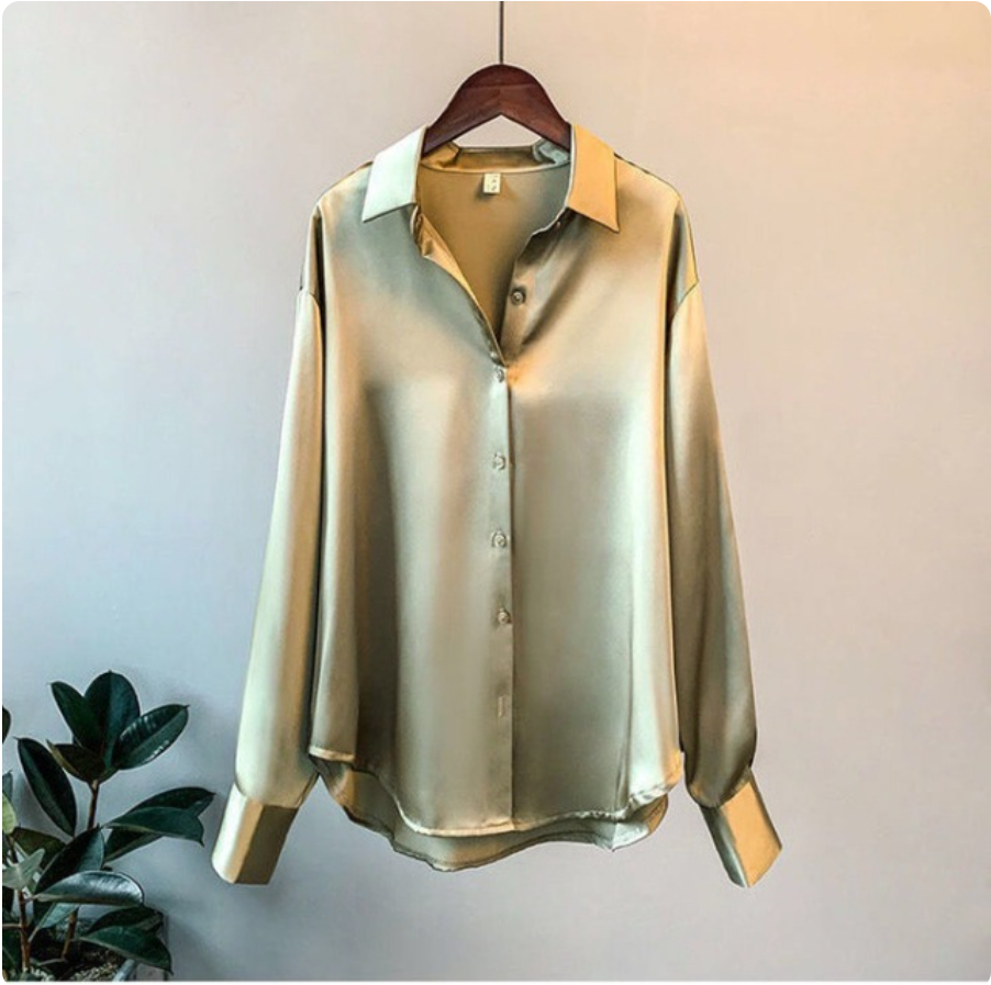 Fabiola™ | blouse en satin pour femme | Maya Deauville
