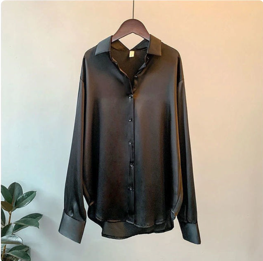 Fabiola™ | blouse en satin pour femme | Maya Deauville