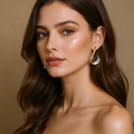 Arielle™ — Boucles élégantes bicolores au confort | Maya Deauville