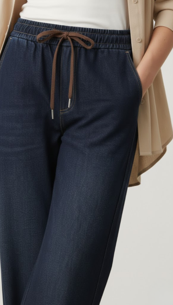 Hélène™ — Pantalon fluide confortable style décontracté | Maya Deauville