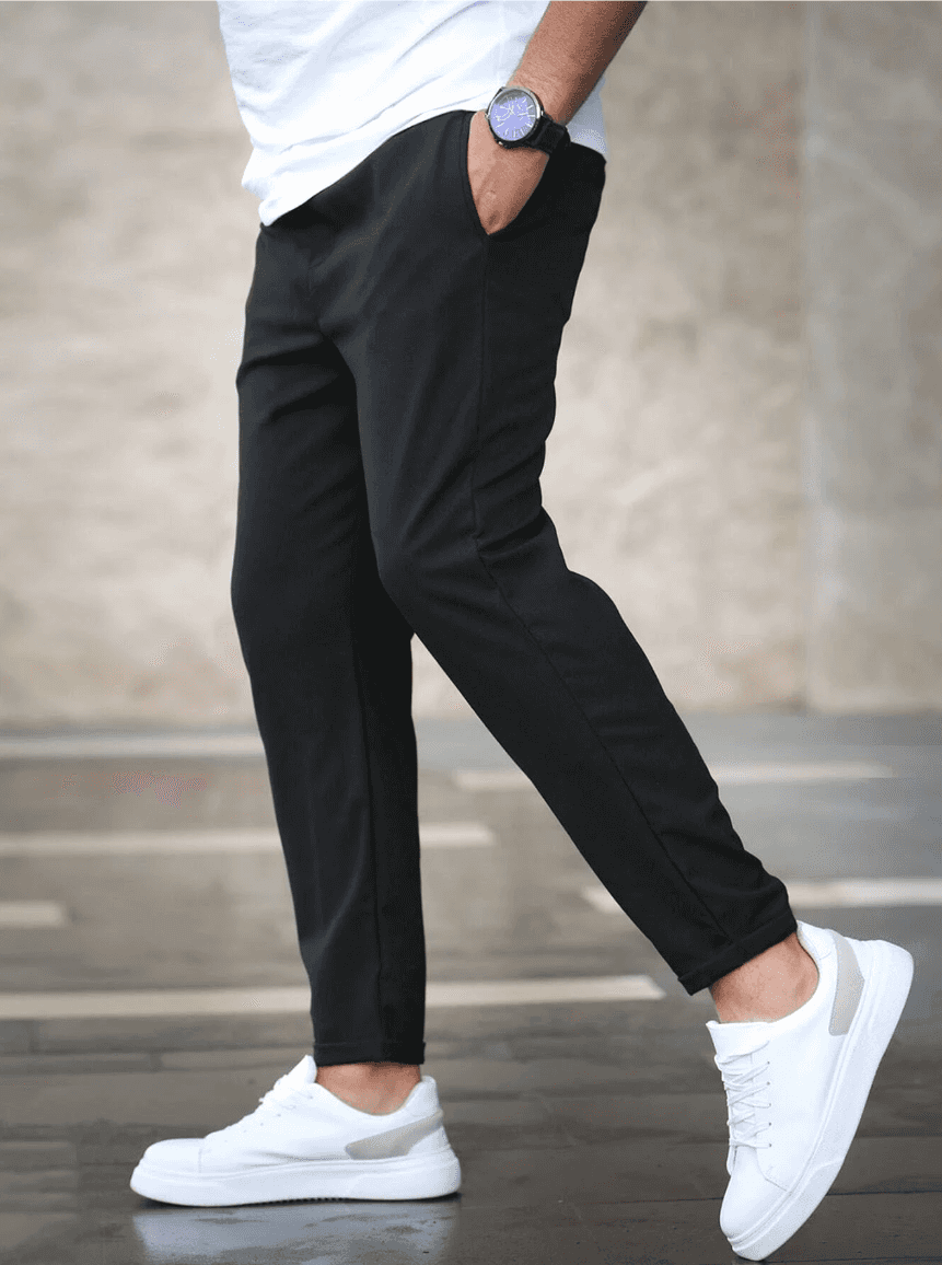 Sol | Pantalons de Luxe avec Élasthanne | Maya Deauville