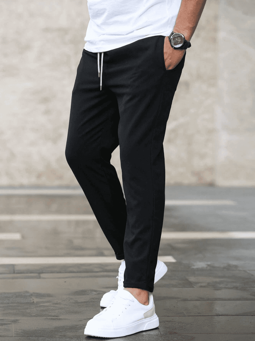 Sol | Pantalons de Luxe avec Élasthanne | Maya Deauville