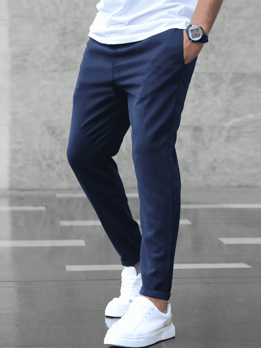 Sol | Pantalons de Luxe avec Élasthanne | Maya Deauville