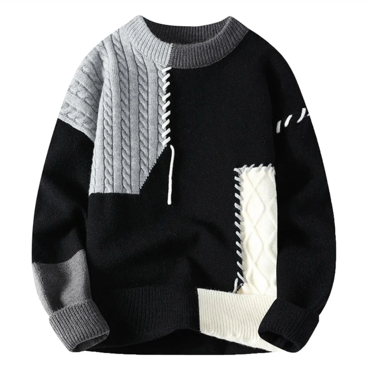 Luke™ | Pull Patchwork | Maya Deauville