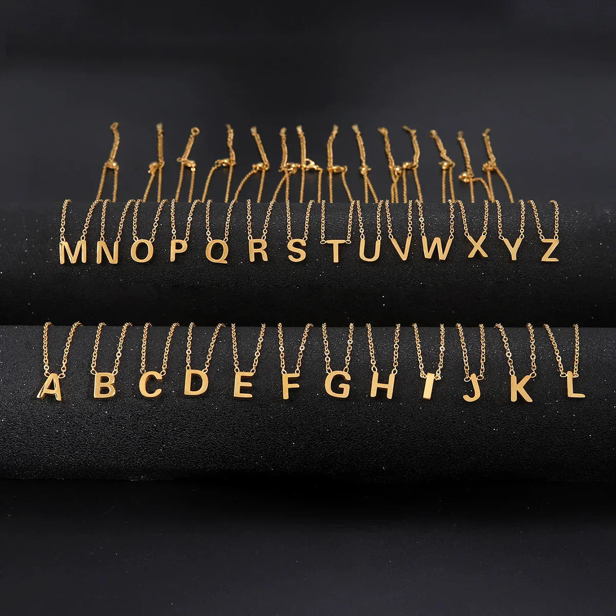 Collier Pendentif Alphabet Brillant | Maya Deauville