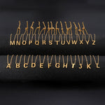 Collier Pendentif Alphabet Brillant | Maya Deauville