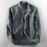 Alfonds™ | Chemise Élégante Style Japonais | Maya Deauville