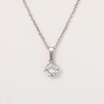 Collier Pendentif Classique en Zirconium | Maya Deauville
