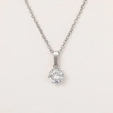Collier Pendentif Classique en Zirconium | Maya Deauville