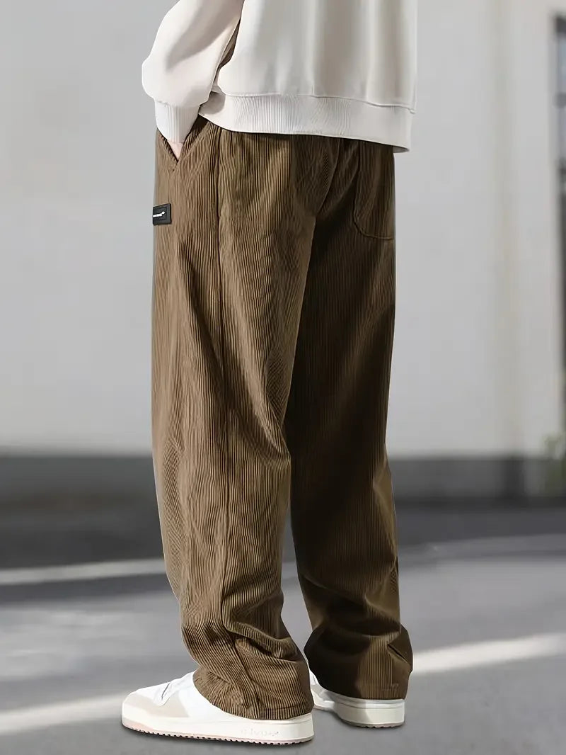Hans™ | Pantalon large avec taille élastique | Maya Deauville