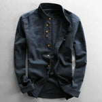 Alfonds™ | Chemise Élégante Style Japonais | Maya Deauville