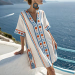 Elin | Robe de Plage Élégante pour les Fêtes d’Été et les Journées à la Plage | Maya Deauville
