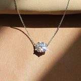 Collier Solitaire élégant en Cristal | Maya Deauville