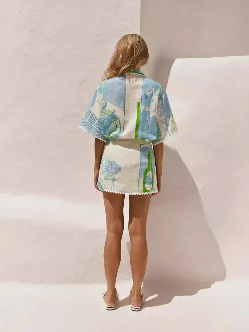 Solene | Ensemble Patchwork Chic | Maya Deauville