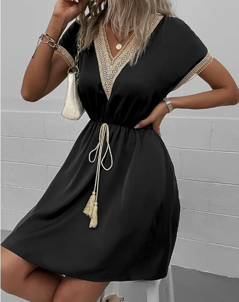 Sabrina | Robe Bohémienne Élégante | Maya Deauville