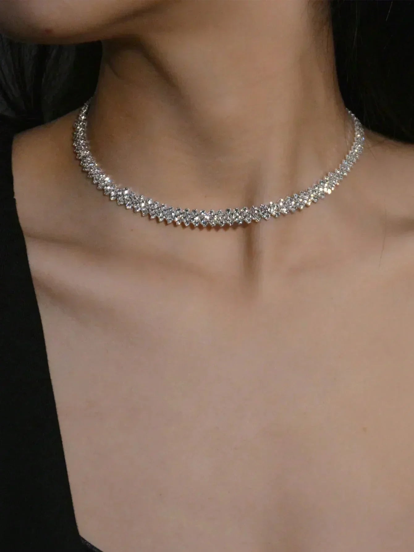 Collier élégant en Strass | Maya Deauville