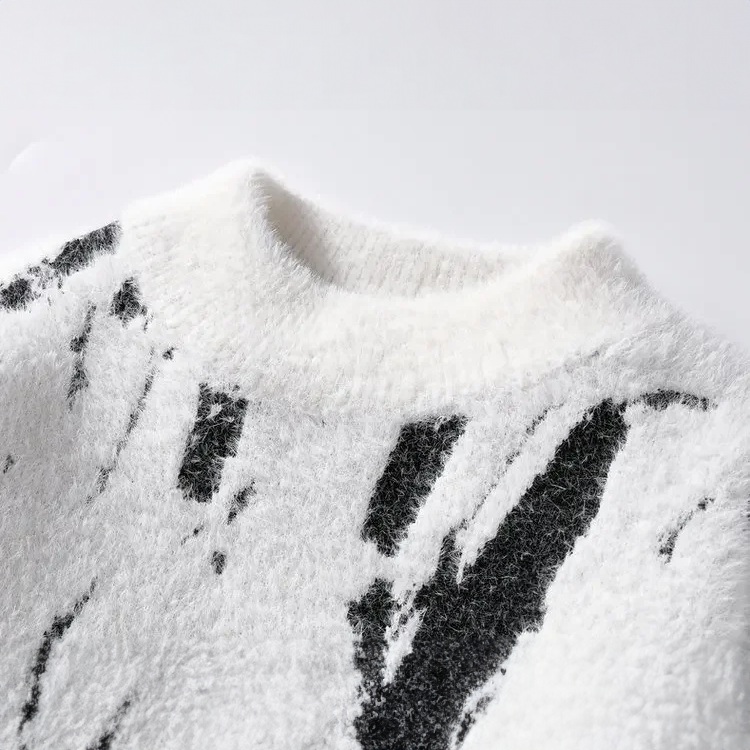 Lucien™ | Pull en Maille Mélangée | Maya Deauville