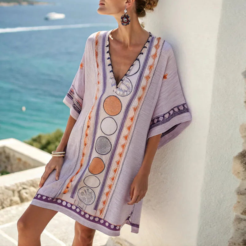 Esmee | Robe de Plage Élégante et Confortable pour un Style Estival Sans Effort | Maya Deauville