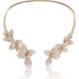 Collier élégant Fleur en Cristal | Maya Deauville
