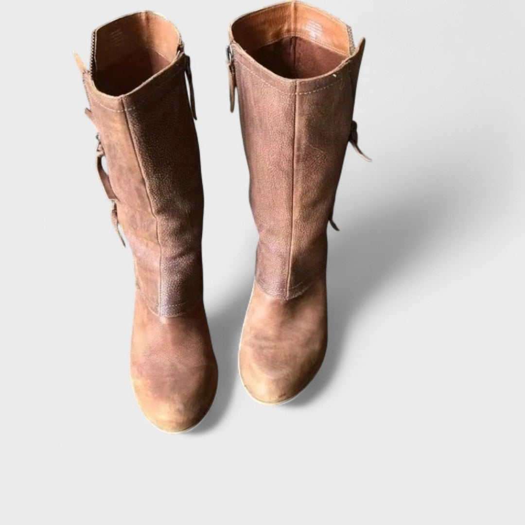 Alma | Bottes vintage mi-mollet | Maya Deauville