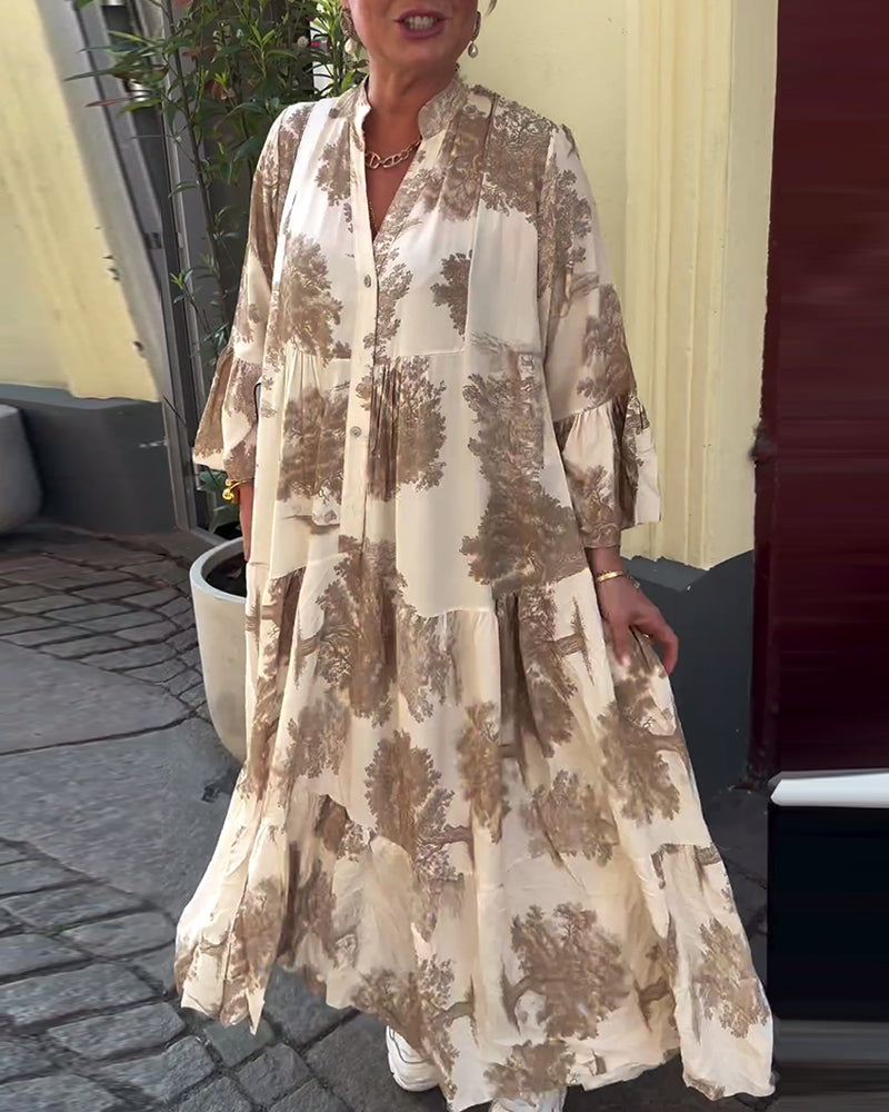 Ophelia | Robe Longue Fluide | Maya Deauville