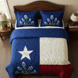 Parure de lit matelassée 3 pièces – Fierté du Texas