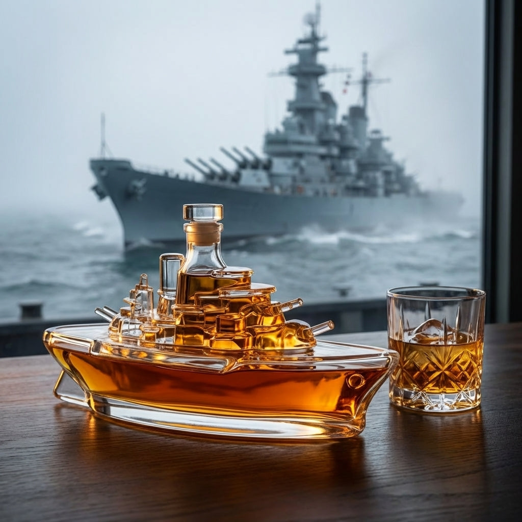 Carafe à whisky – Édition Marine | Maya Deauville