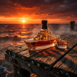 Carafe à whisky – Édition Marine | Maya Deauville