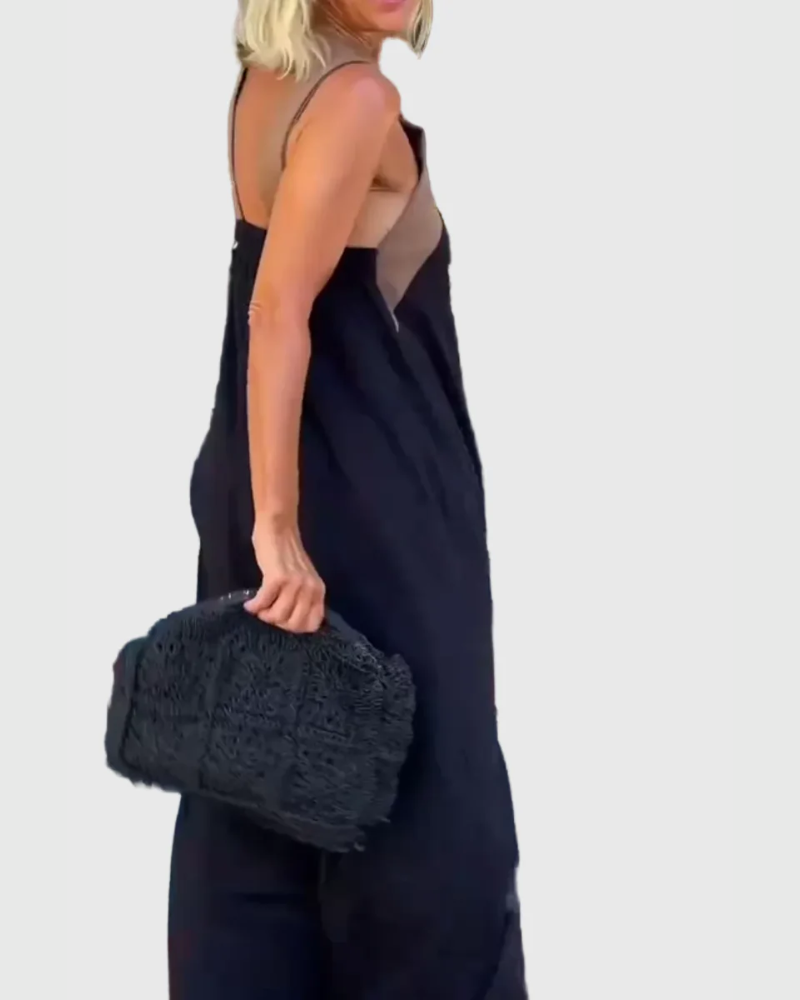 Elena | Robe Maxi Fluide Élégante | Maya Deauville