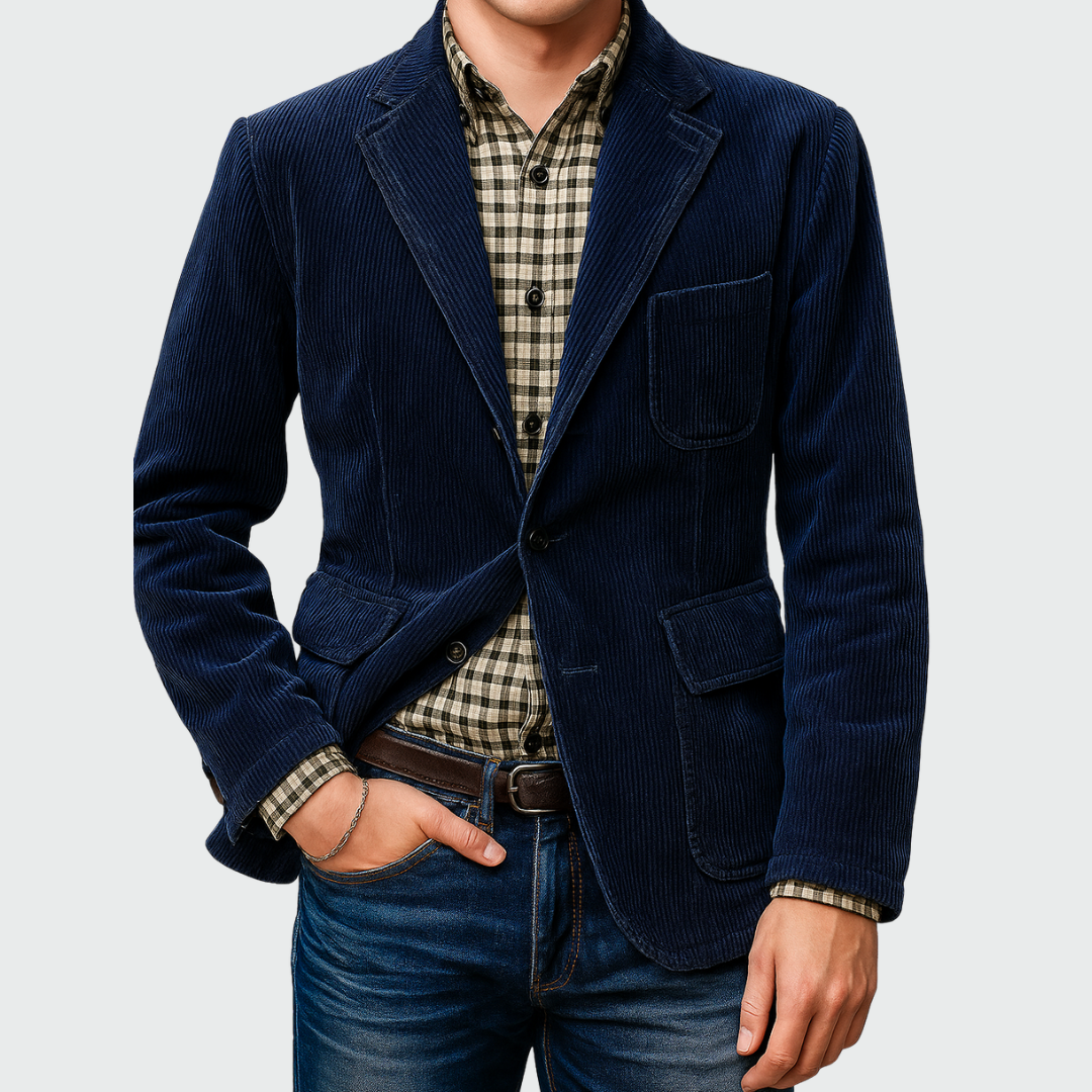Vail™ | Blazer en velours côtelé haut de gamme | Maya Deauville