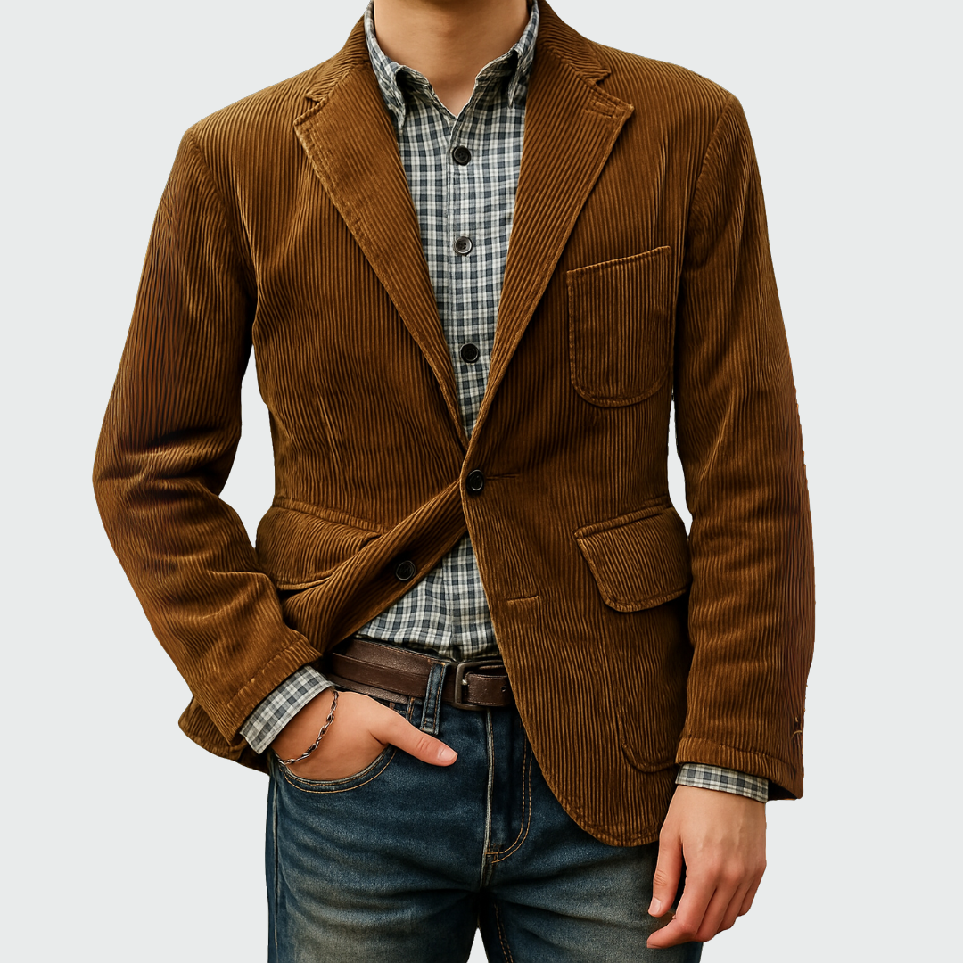 Vail™ | Blazer en velours côtelé haut de gamme | Maya Deauville