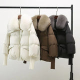 Aurélie™ | Manteau d’Hiver Luxe avec Col Chaud | Maya Deauville