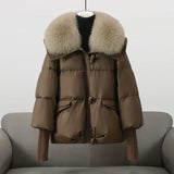 Aurélie™ | Manteau d’Hiver Luxe avec Col Chaud | Maya Deauville