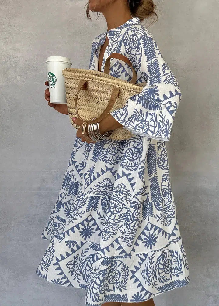 Fiorelia | Robe Tunique Bohème Décontractée | Maya Deauville