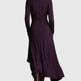 Violet | Robe Maxi Plissée | Maya Deauville