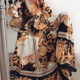 Faye™ | Robe imprimée bohème | Maya Deauville