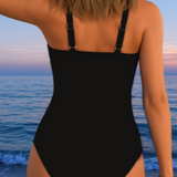 Maillot de bain surplice de luxe avec imprimé coloré | Maya Deauville