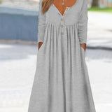 ZARA | Robe midi à boutons sur le devant | Maya Deauville