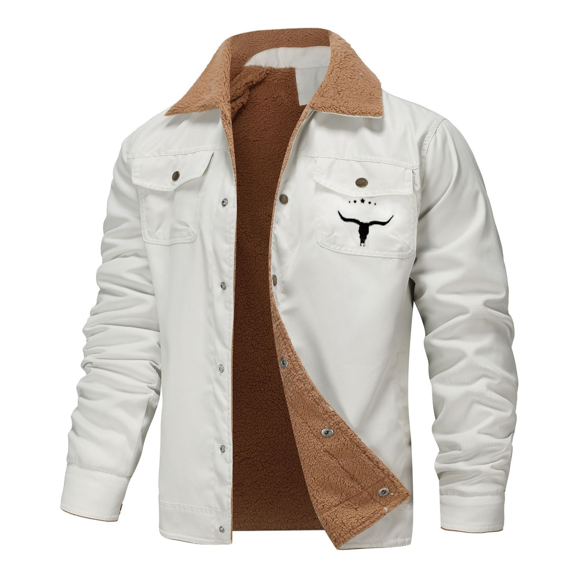 Diop™ | Veste d’hiver avec intérieur en sherpa thermique | Maya Deauville
