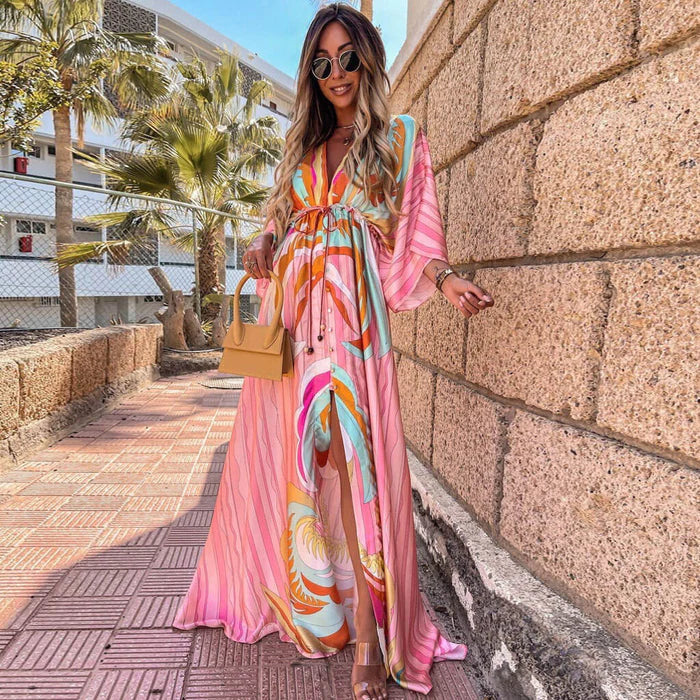 Daria | Robe Kaftan de Vacances | Maya Deauville